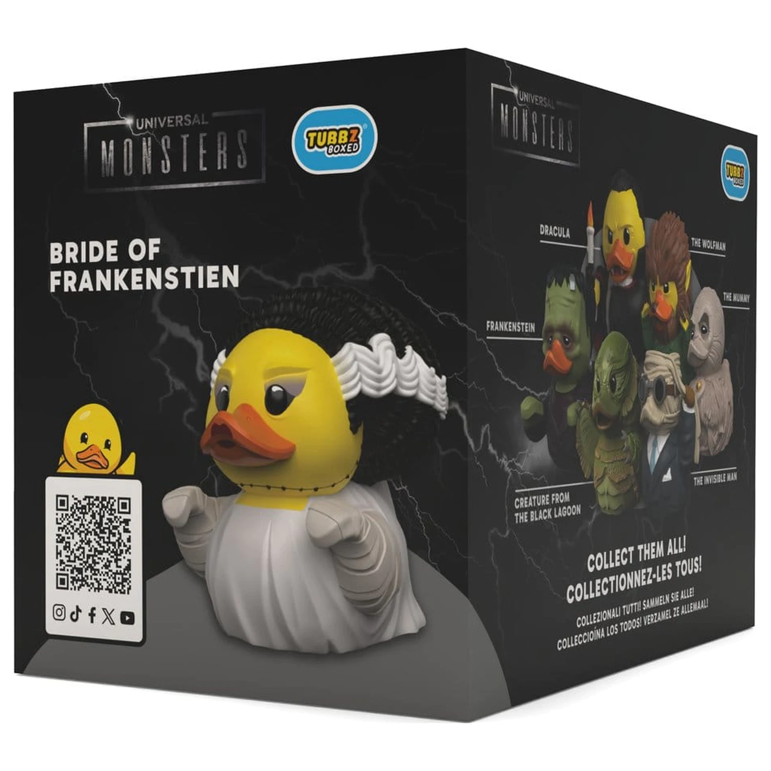 Monsters Tubbz PVC figura Bride of Frankenstein Boxed Edition 10 cm fotografija proizvoda