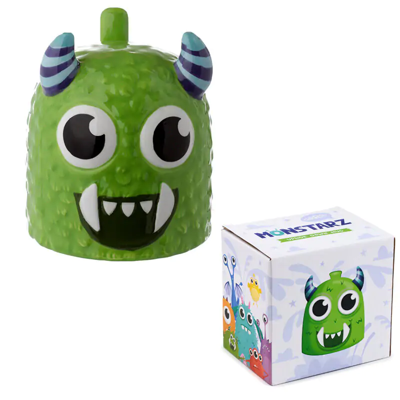 Monstruo Monstarz zelena 3D šalica 550 ml fotografija proizvoda