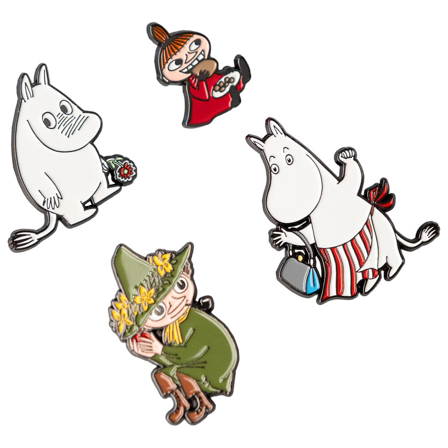 Moomin set od 4 pina fotografija proizvoda