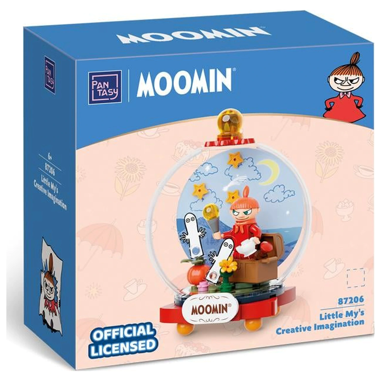Moomin Little My's Creative Imagination Kockice za slaganje 83 komada fotografija proizvoda