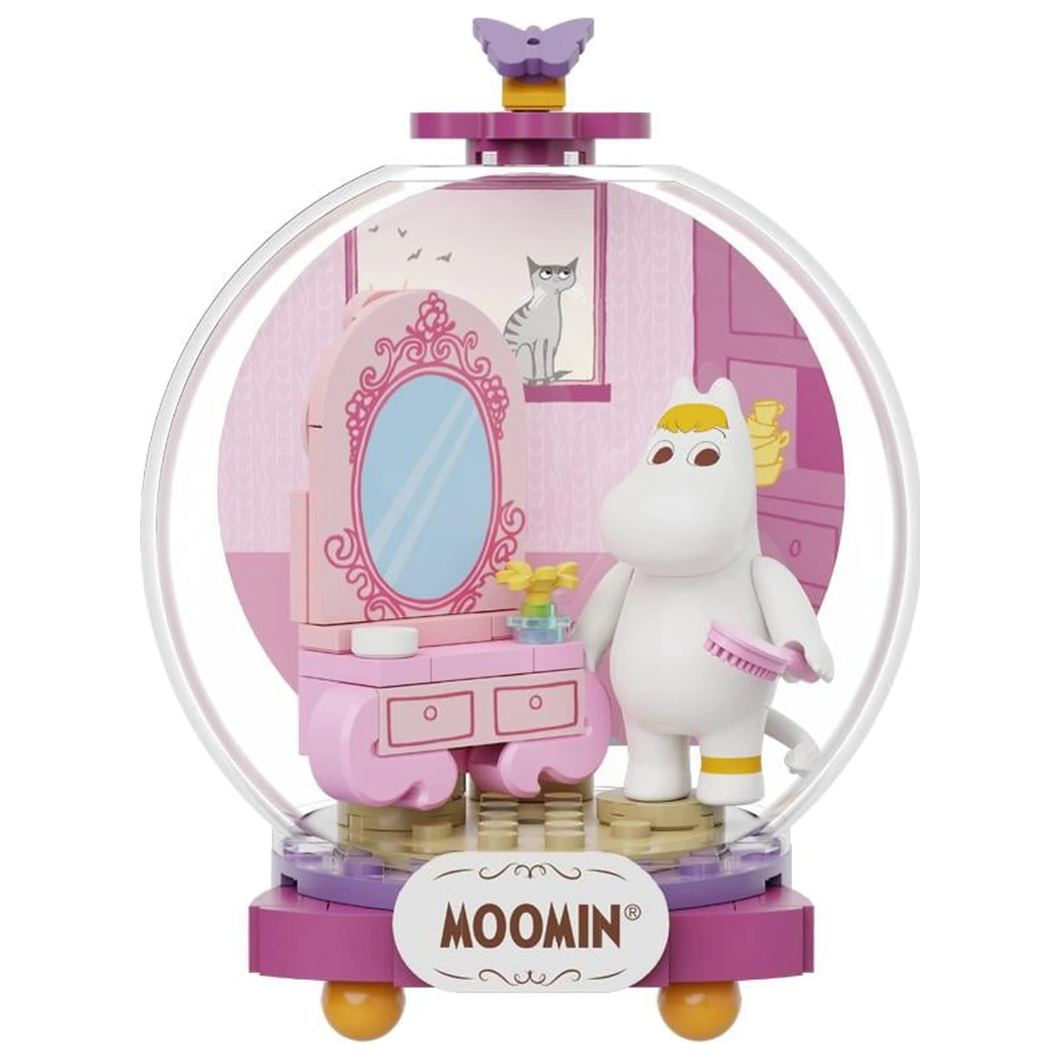 Moomin Snorkmaiden's Dresser Kocke za slaganje 84 komada fotografija proizvoda