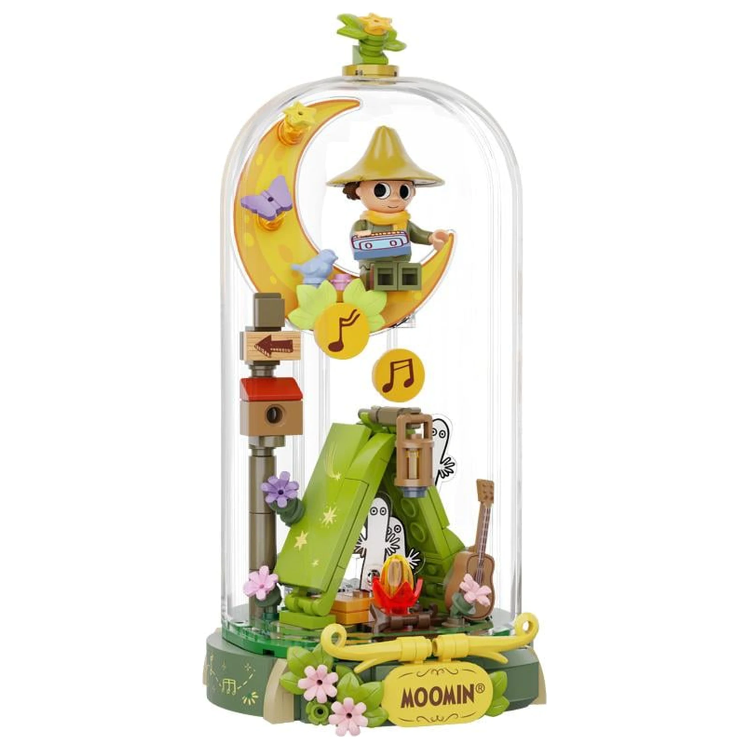 Moomin Snufkin's Concert Kocke za slaganje 225 komada fotografija proizvoda