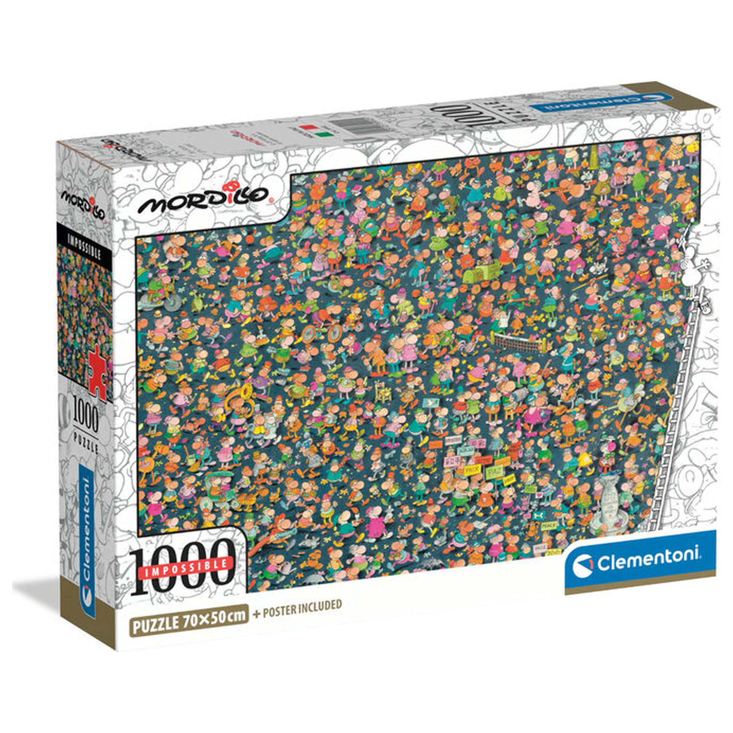 Mordillo Impossible puzzle 1000 komada fotografija proizvoda
