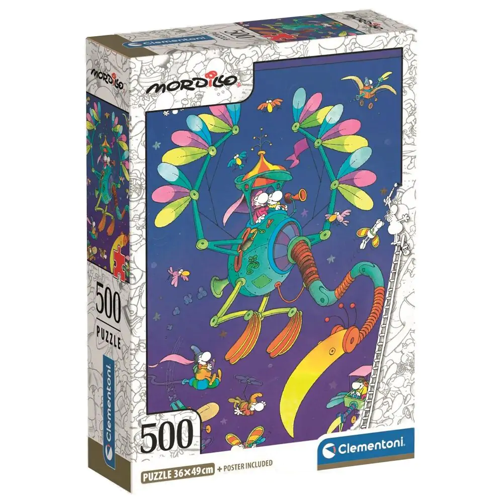 Mordillo Putovanje puzzle 500 kom fotografija proizvoda