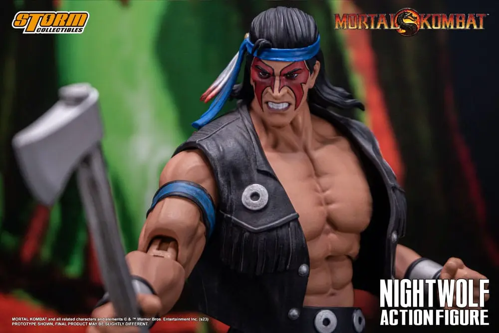 Mortal Kombat akcijska figura 1/12 Nightwolf 18 cm fotografija proizvoda