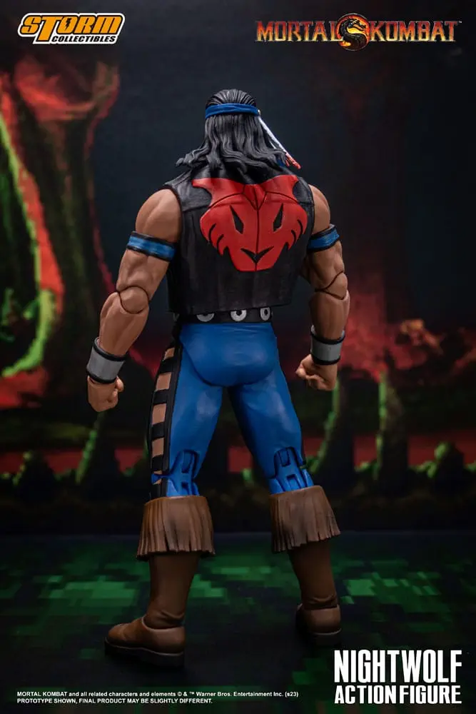 Mortal Kombat akcijska figura 1/12 Nightwolf 18 cm fotografija proizvoda