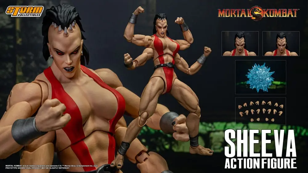 Akcijska figura Mortal Kombat 1/12 Sheeva 18 cm fotografija proizvoda