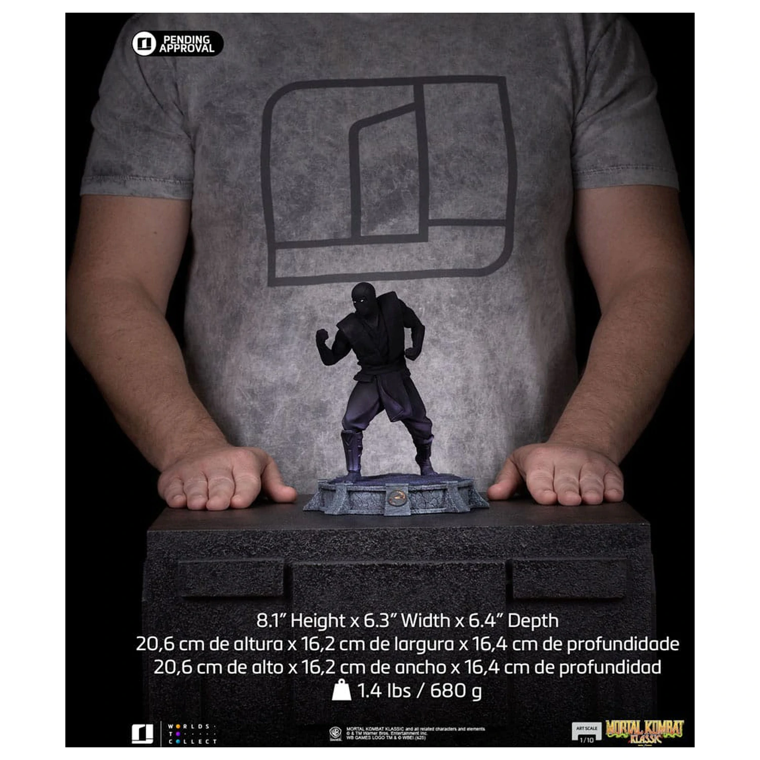 Mortal Kombat Art Scale Statua 1/10 Noob Saibot (Ninjas Collection) 21 cm fotografija proizvoda