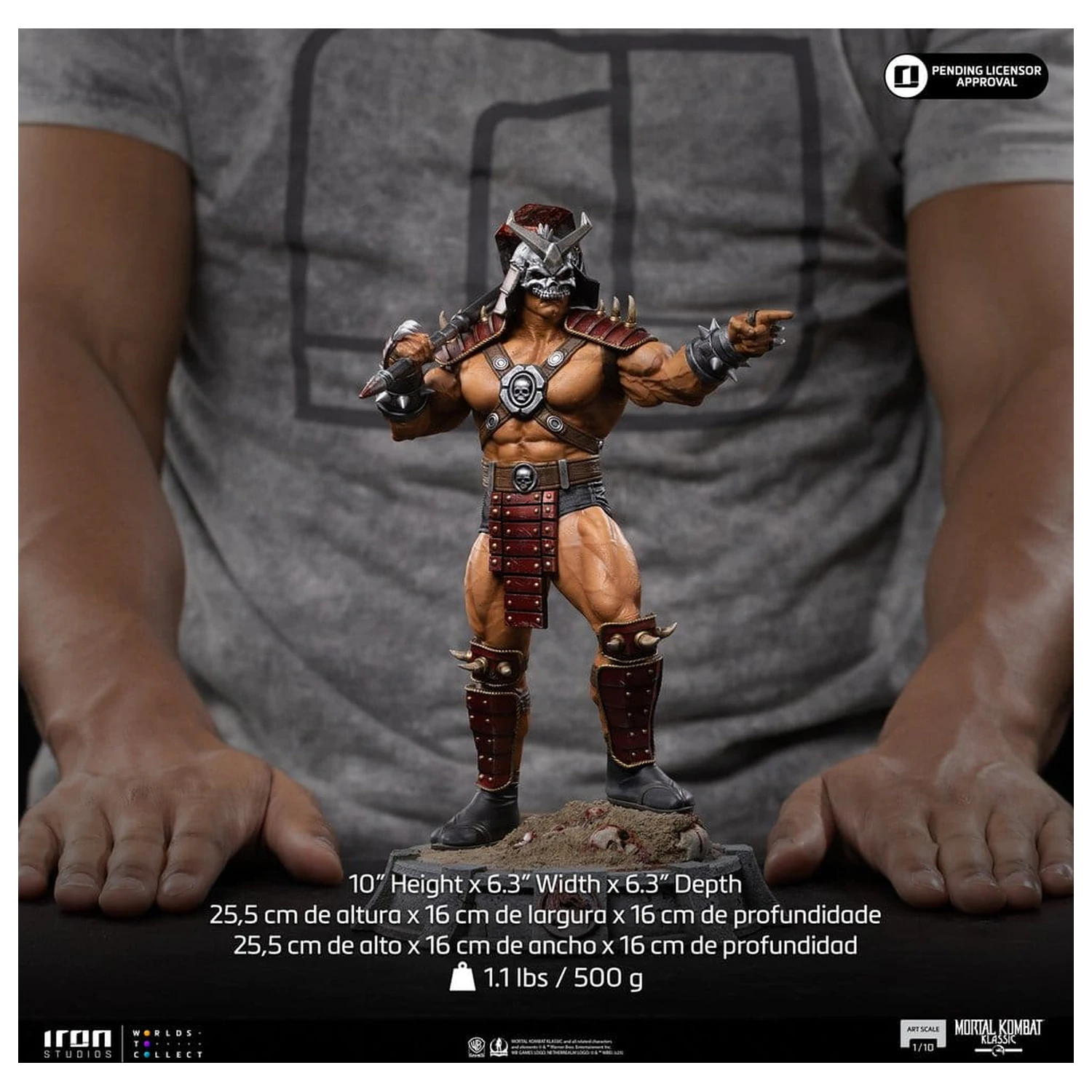 Mortal Kombat Art Scale Statua 1/10 Shao Khan 26 cm fotografija proizvoda