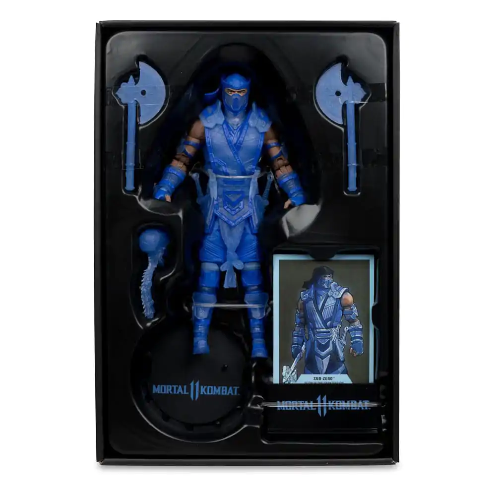 Mortal Kombat figura akcije Glow in the Dark Edition Sub-Zero (Gold Label) 18 cm fotografija proizvoda