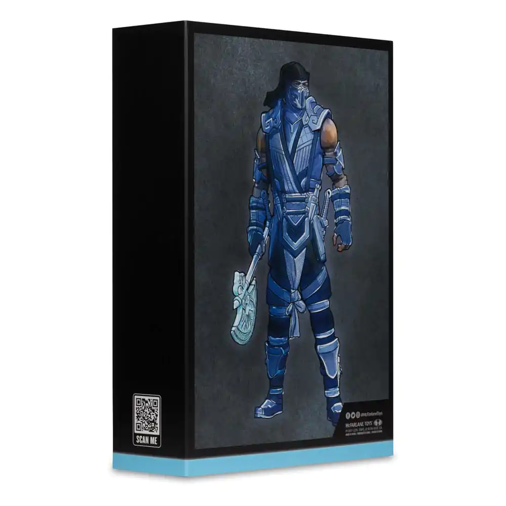 Mortal Kombat figura akcije Glow in the Dark Edition Sub-Zero (Gold Label) 18 cm fotografija proizvoda