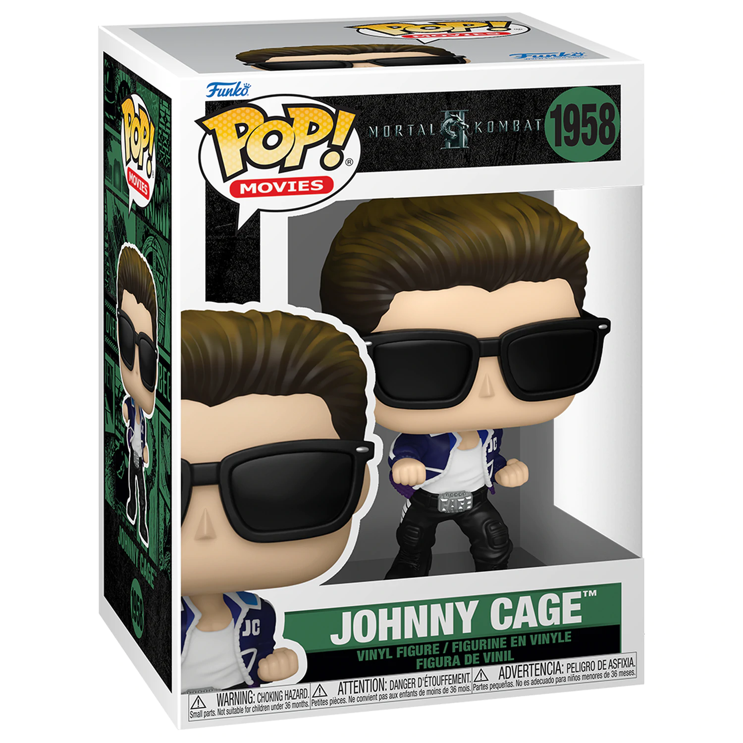 Mortal Kombat II (2026) Funko POP! Games Vinilna figura Johnny Cage 9 cm fotografija proizvoda