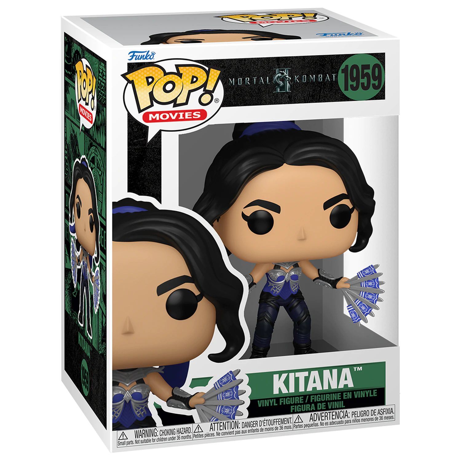 Mortal Kombat II (2026) Funko POP! Games Vinilna figura Kitana 9 cm fotografija proizvoda