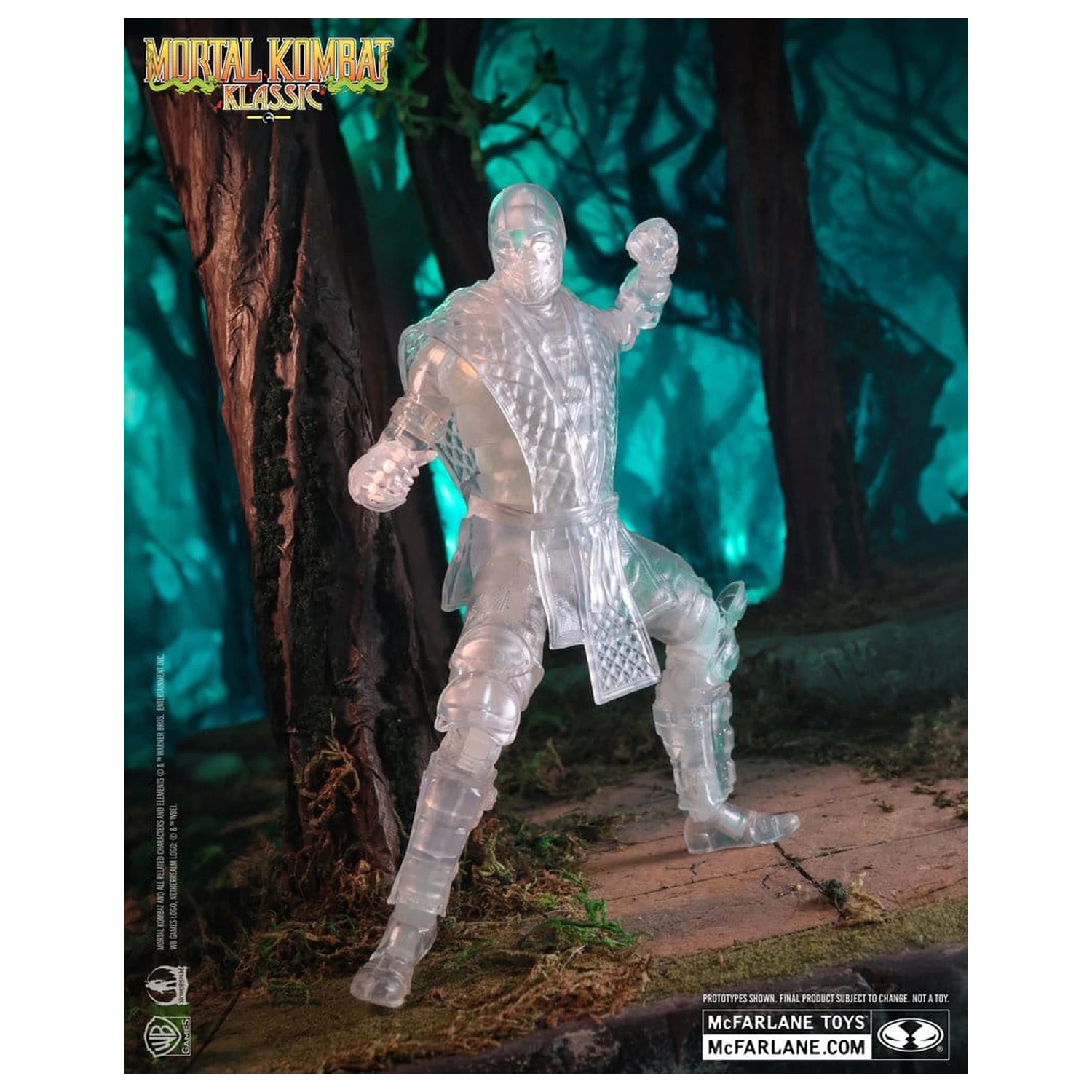 Mortal Kombat Klassic akcijska figura Reptile (Invisible) 18 cm fotografija proizvoda