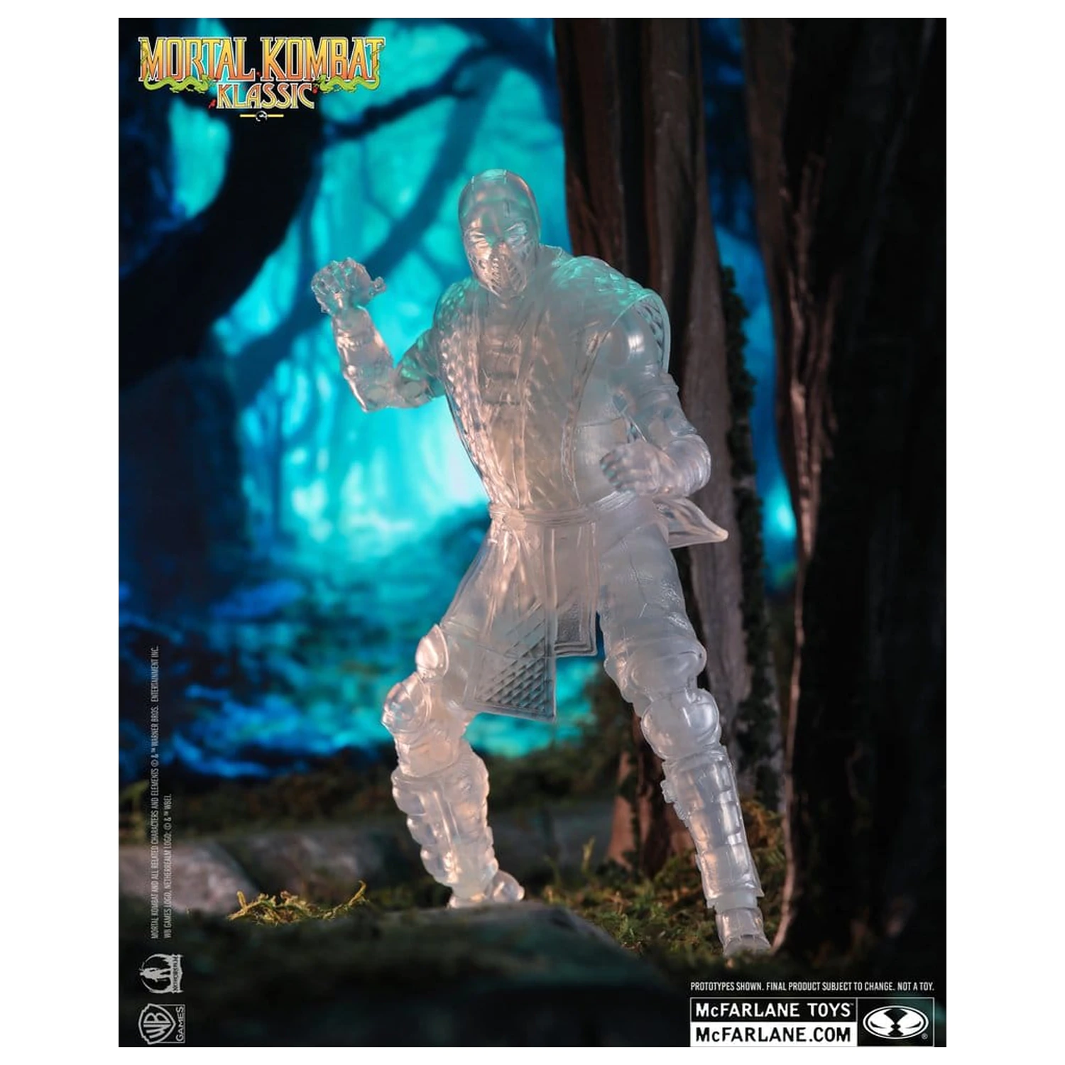Mortal Kombat Klassic akcijska figura Reptile (Invisible) 18 cm fotografija proizvoda