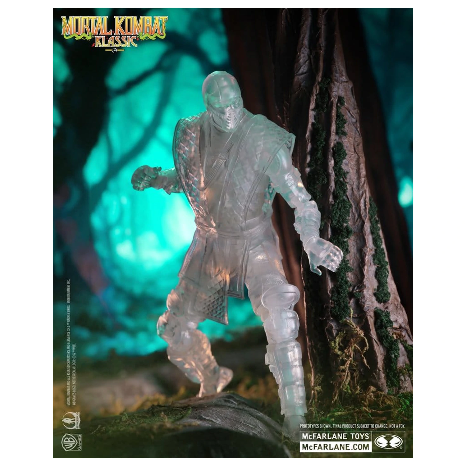 Mortal Kombat Klassic akcijska figura Reptile (Invisible) 18 cm fotografija proizvoda
