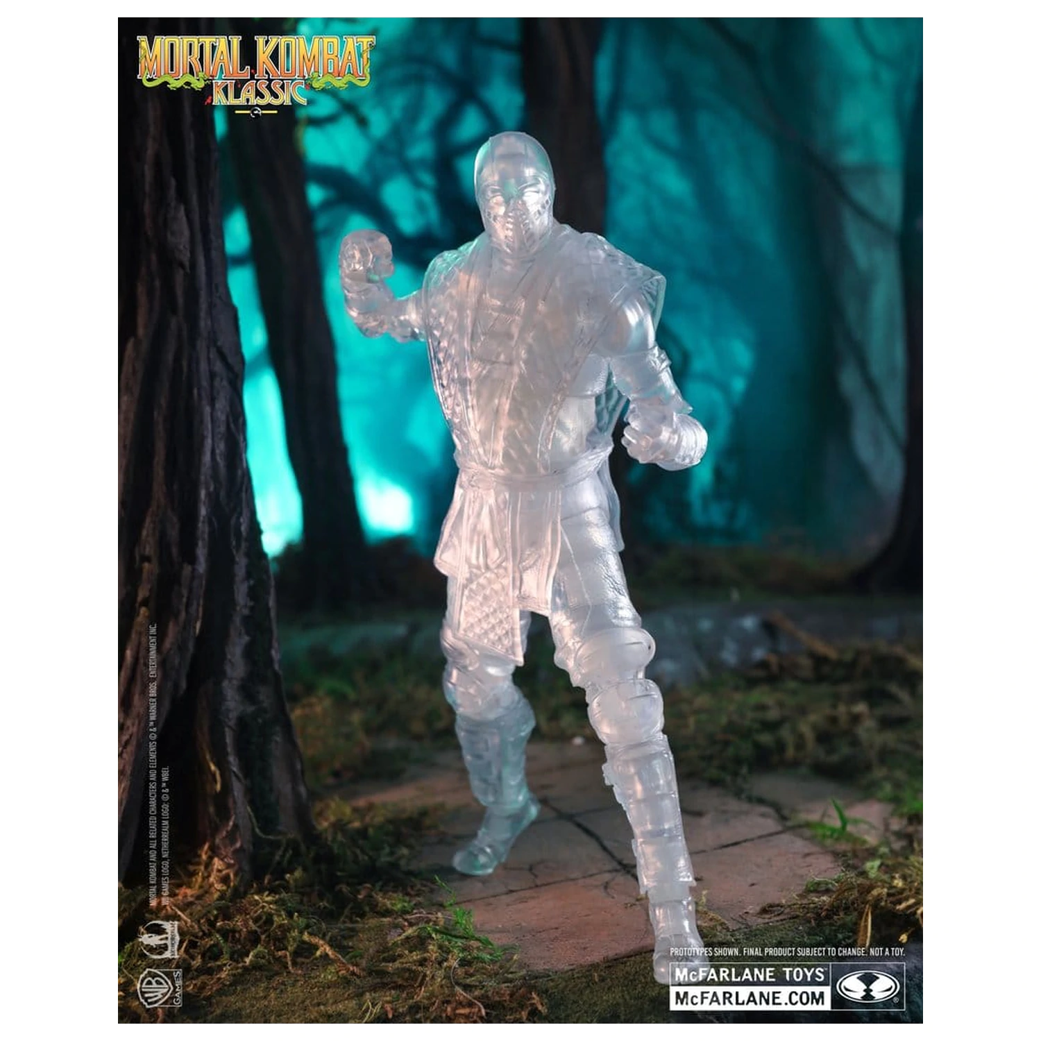 Mortal Kombat Klassic akcijska figura Reptile (Invisible) 18 cm fotografija proizvoda