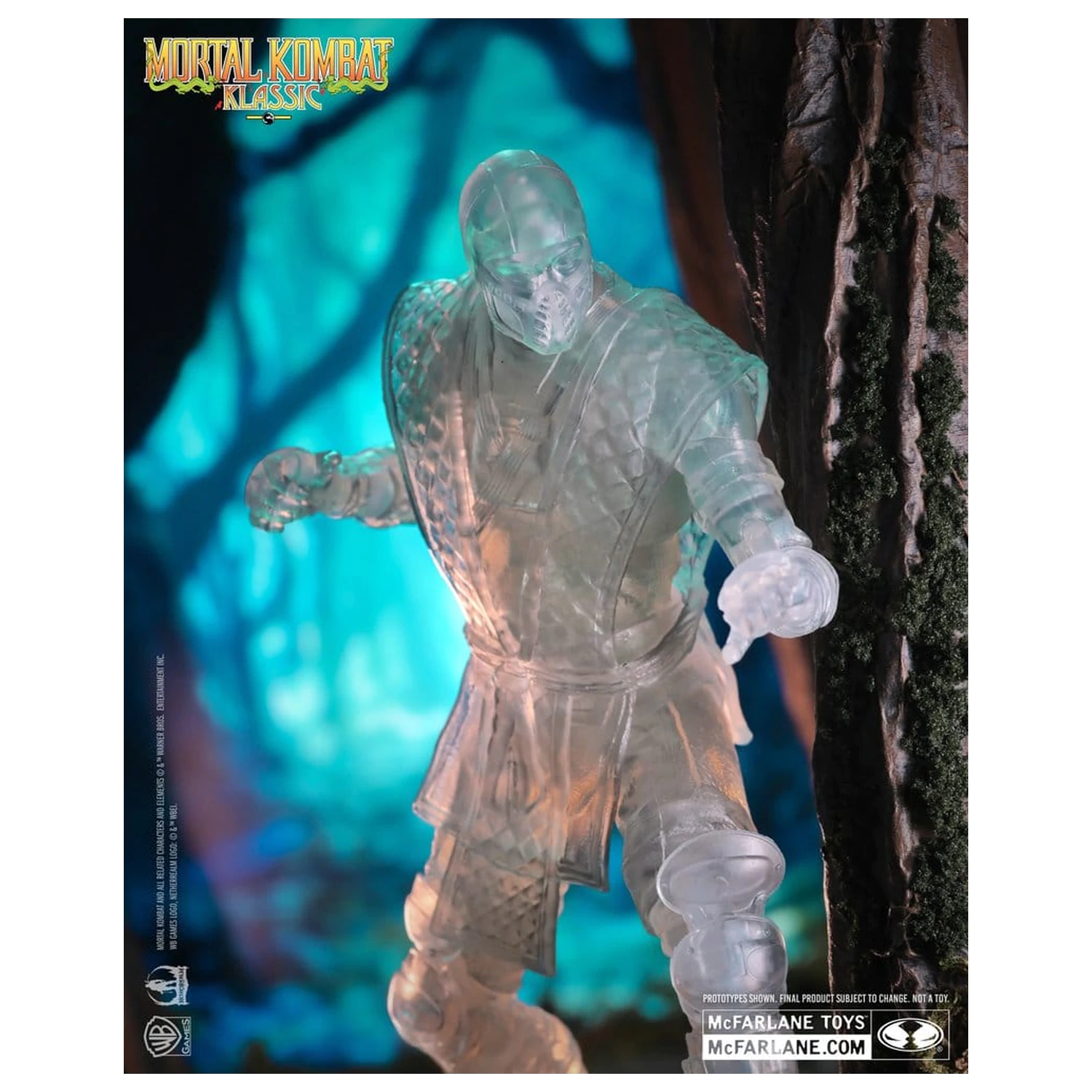 Mortal Kombat Klassic akcijska figura Reptile (Invisible) 18 cm fotografija proizvoda