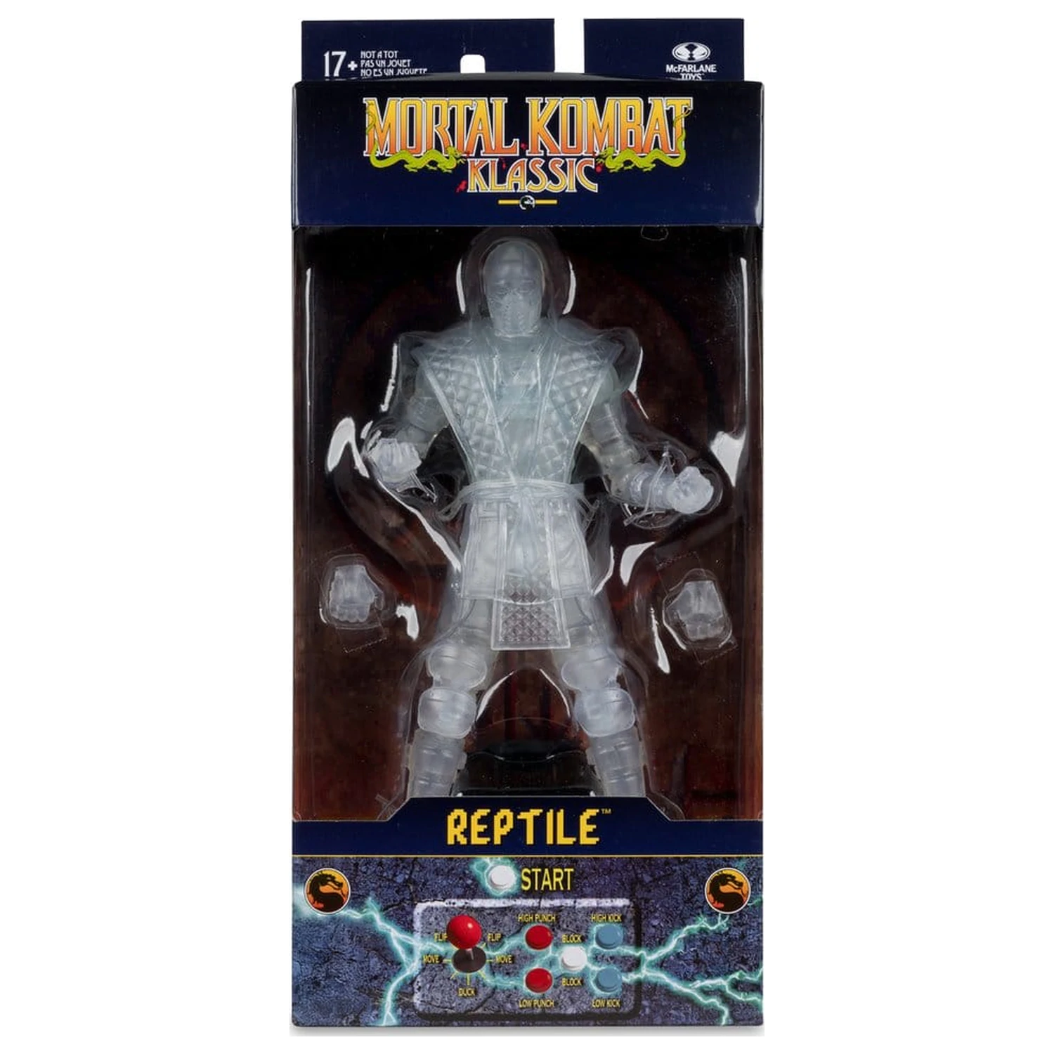 Mortal Kombat Klassic akcijska figura Reptile (Invisible) 18 cm fotografija proizvoda