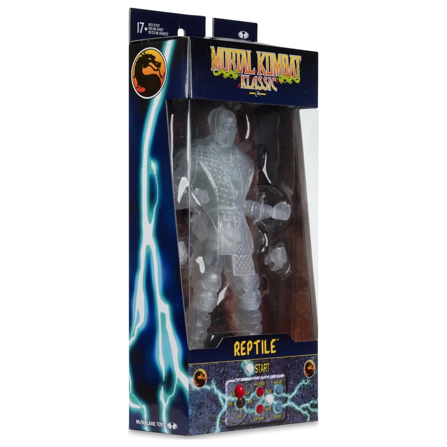 Mortal Kombat Klassic akcijska figura Reptile (Invisible) 18 cm fotografija proizvoda