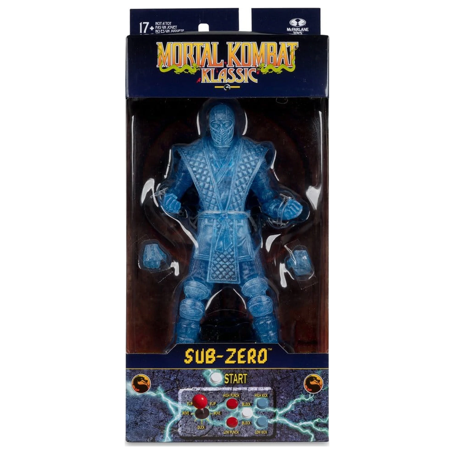 Mortal Kombat Klassic akcijska figura Sub-Zero (Ice Clone) 18 cm fotografija proizvoda