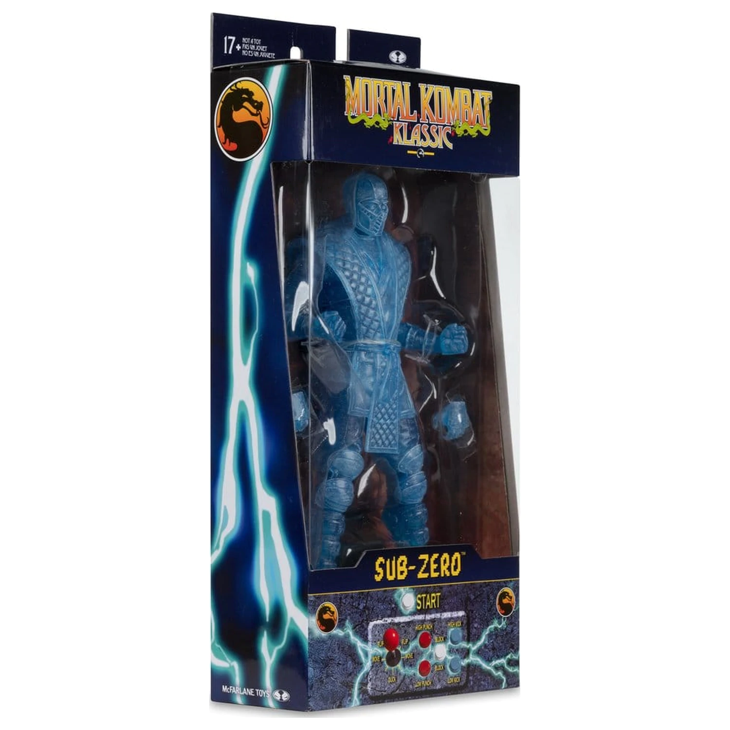 Mortal Kombat Klassic akcijska figura Sub-Zero (Ice Clone) 18 cm fotografija proizvoda