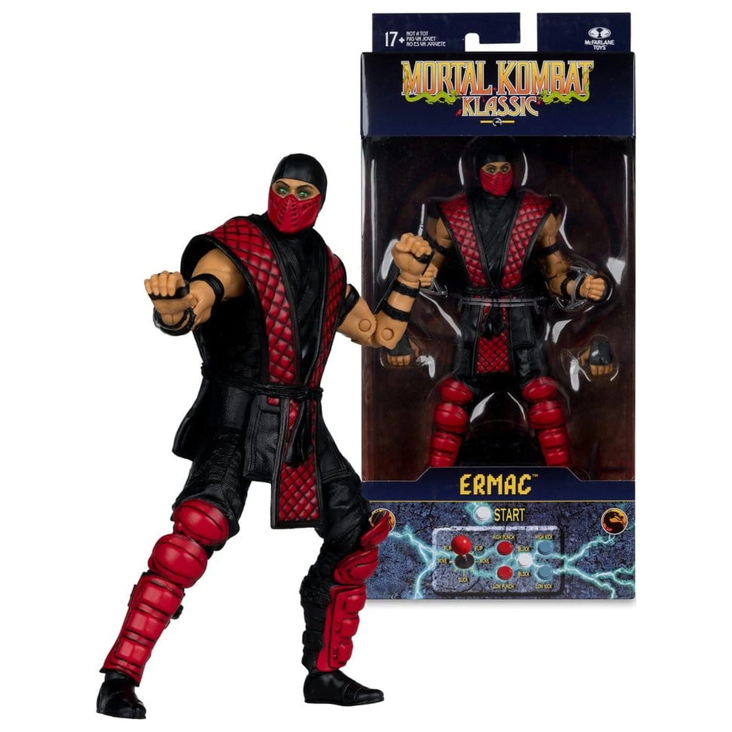 Mortal Kombat Klassics akcijska figura Ermac 18 cm fotografija proizvoda