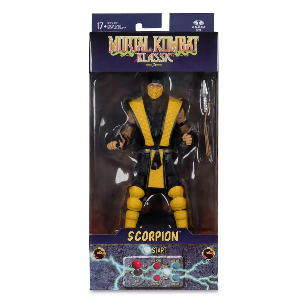 Mortal Kombat Klassics akcijska figura Scorpion 18 cm fotografija proizvoda