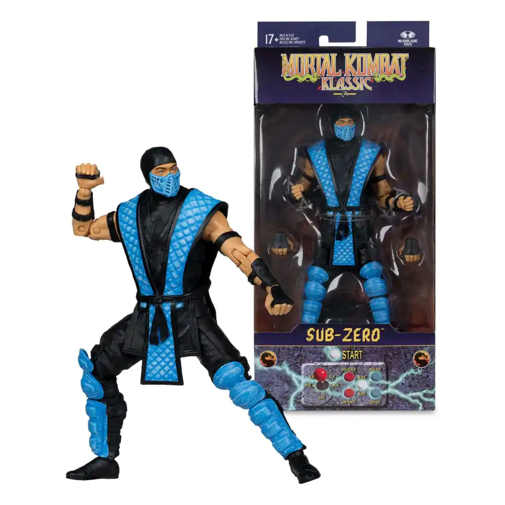 Mortal Kombat Klassics akcijska figura Sub-Zero 18 cm fotografija proizvoda