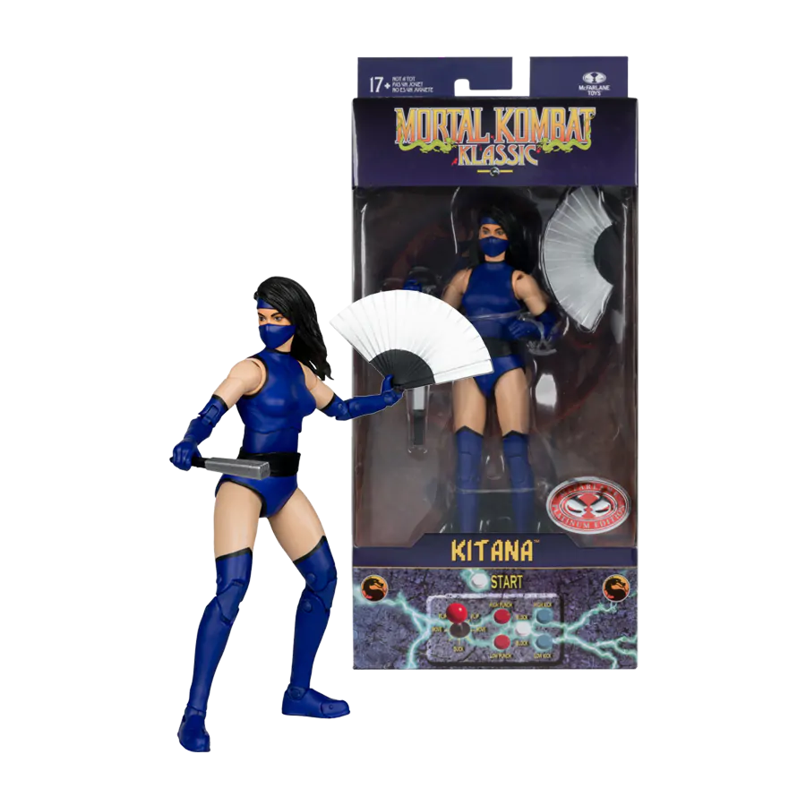 Mortal Kombat Klassiks figura Kitana (Chase) 18 cm fotografija proizvoda
