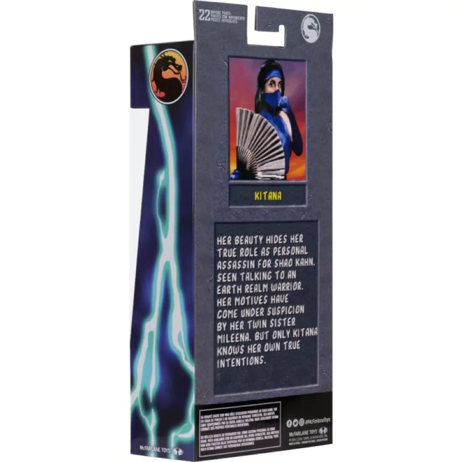Mortal Kombat Klassiks figura Kitana (Chase) 18 cm fotografija proizvoda