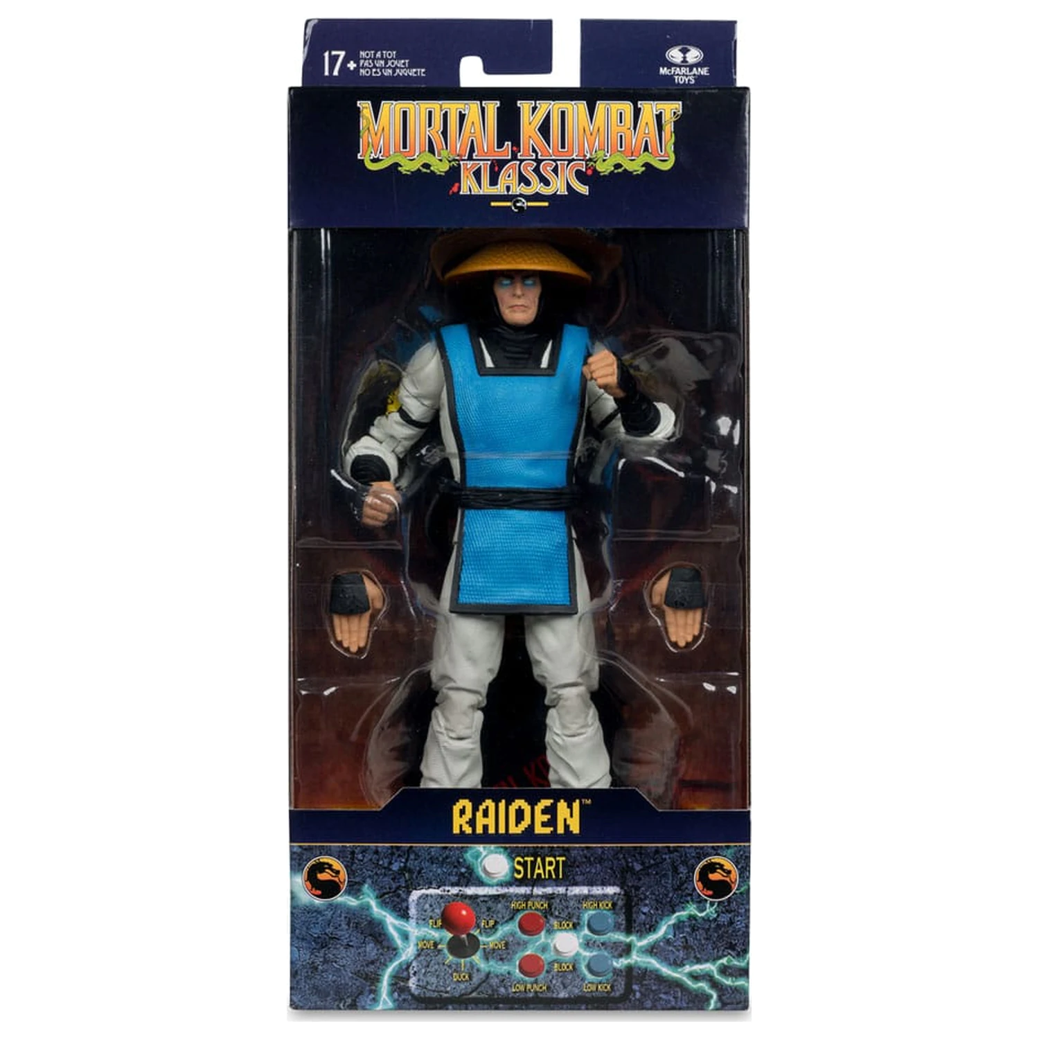 Mortal Kombat Klassiks akcijska figura Raiden 18 cm fotografija proizvoda