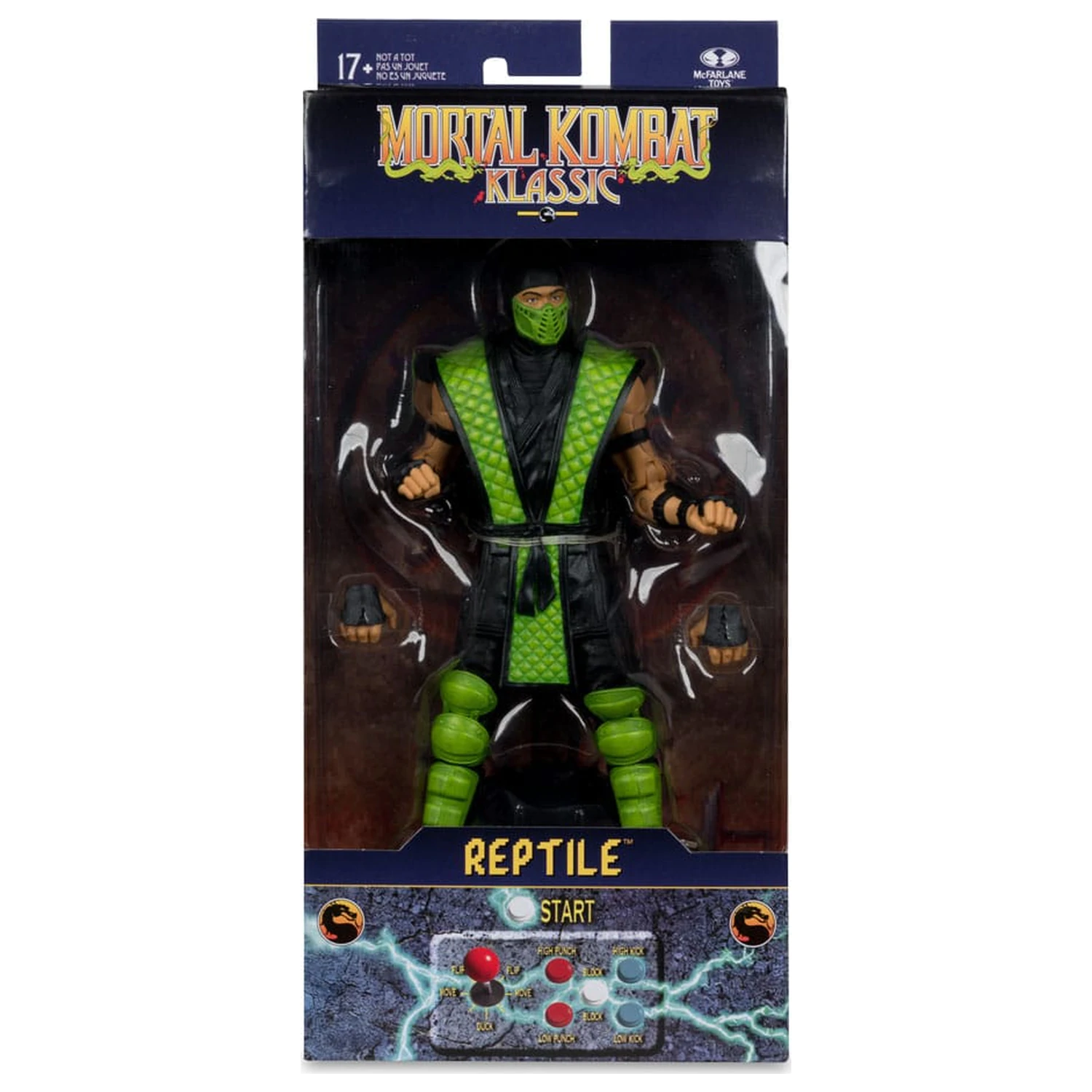 Mortal Kombat Klassiks Action figura Reptile 18 cm fotografija proizvoda