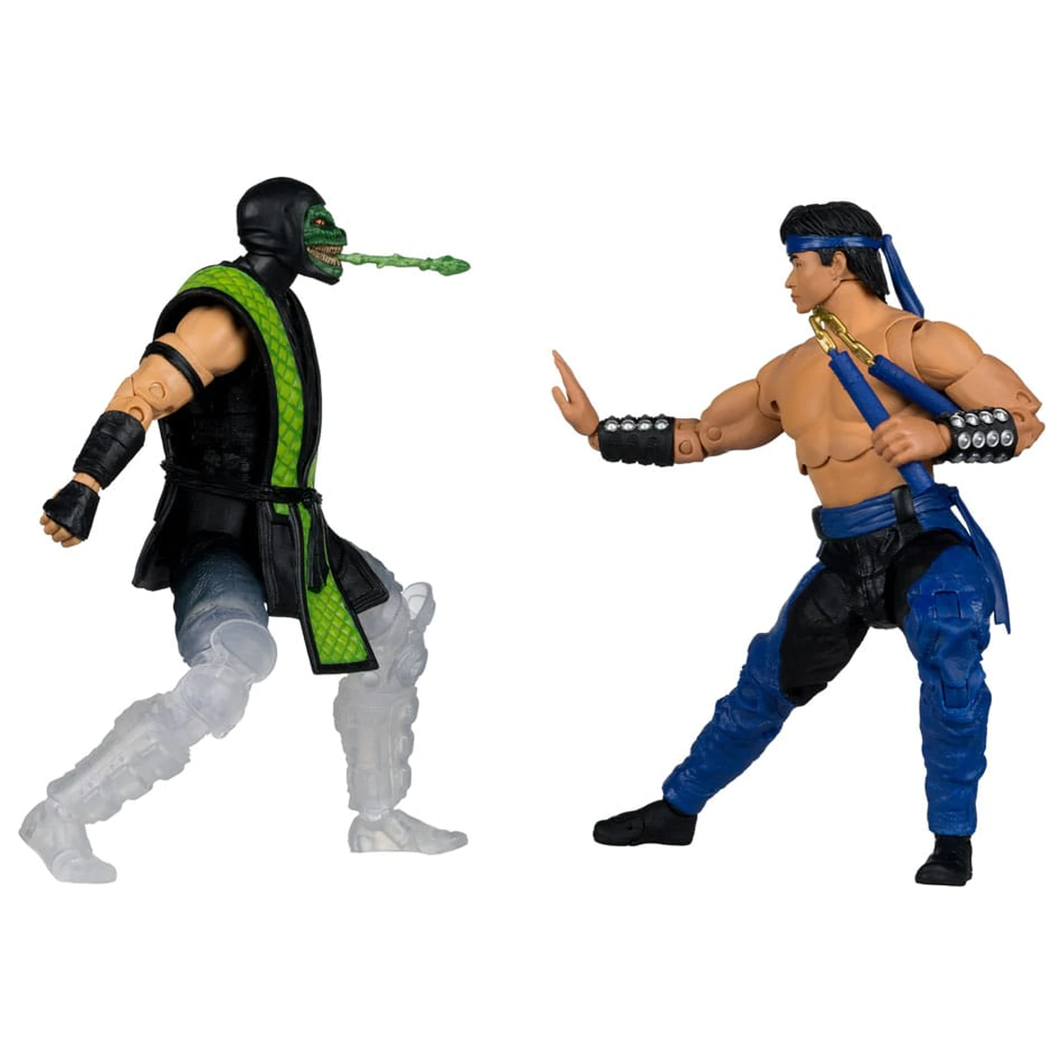 Mortal Kombat akcijska figura paket od 2 komada Liu Kang vs. Reptile (Klassics) 18 cm fotografija proizvoda