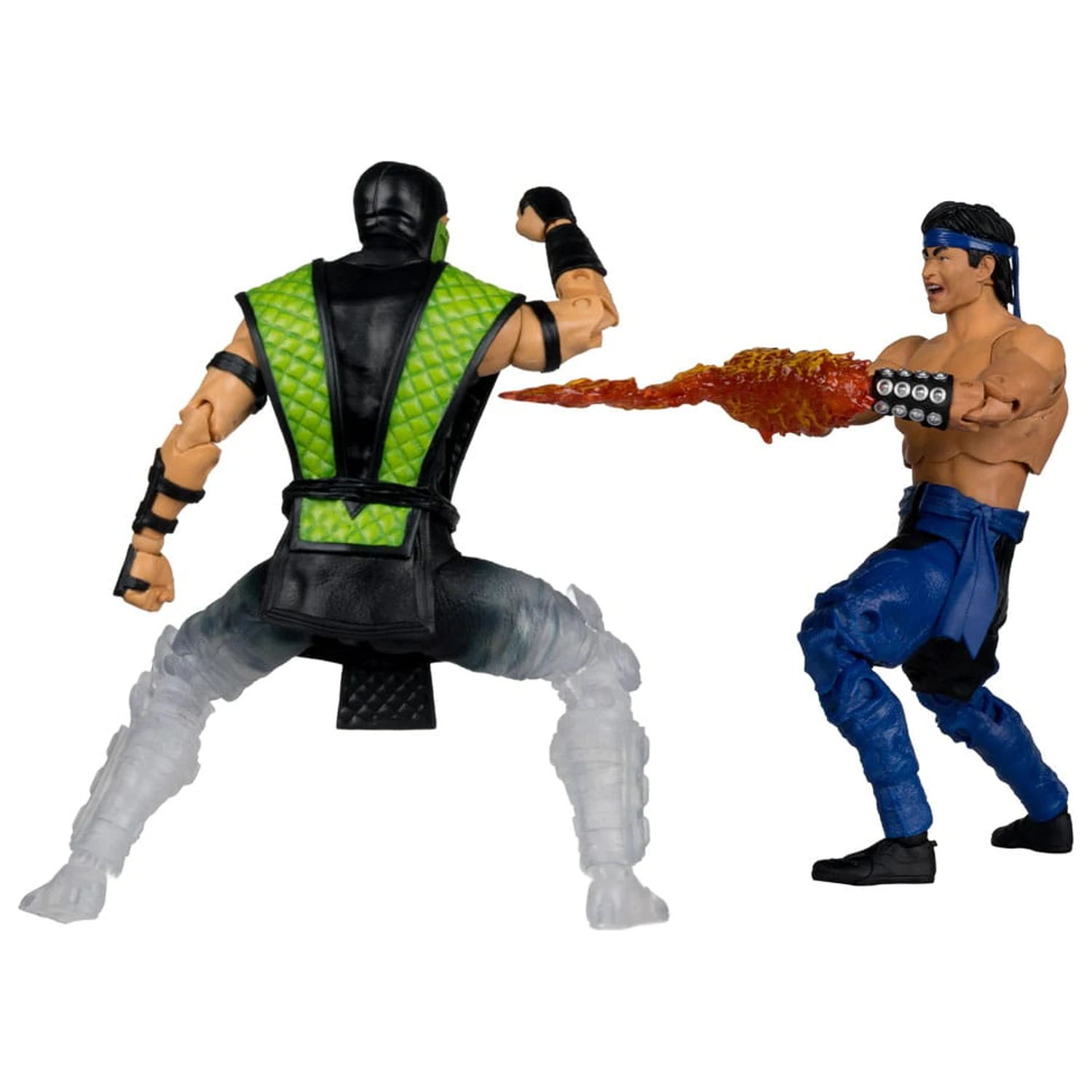 Mortal Kombat akcijska figura paket od 2 komada Liu Kang vs. Reptile (Klassics) 18 cm fotografija proizvoda
