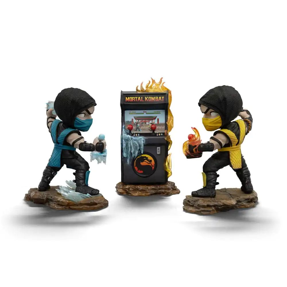 Mortal Kombat Mini Co. PVC Figure Scorpion protiv Subzero Arcade Set 15 cm fotografija proizvoda