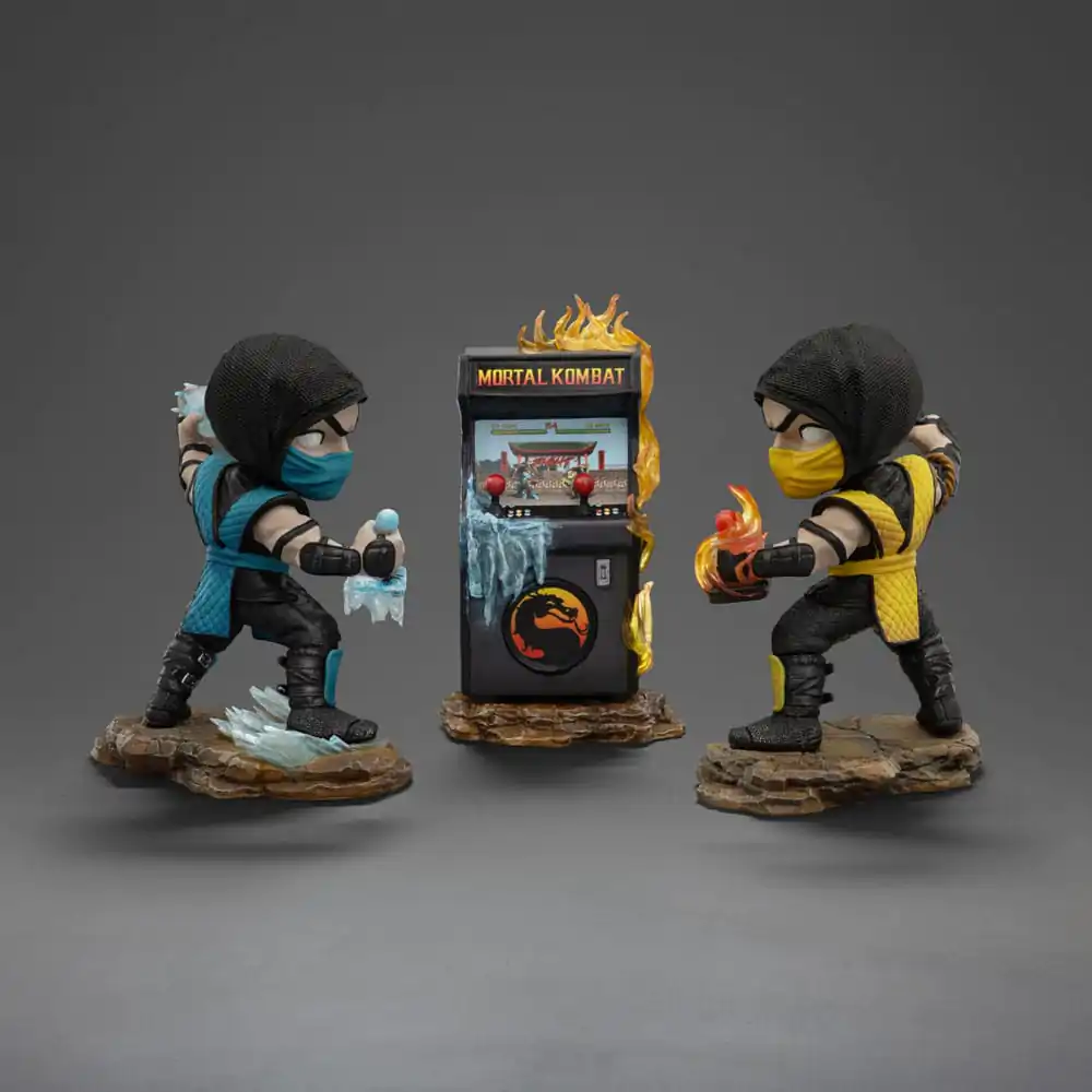 Mortal Kombat Mini Co. PVC Figure Scorpion protiv Subzero Arcade Set 15 cm fotografija proizvoda