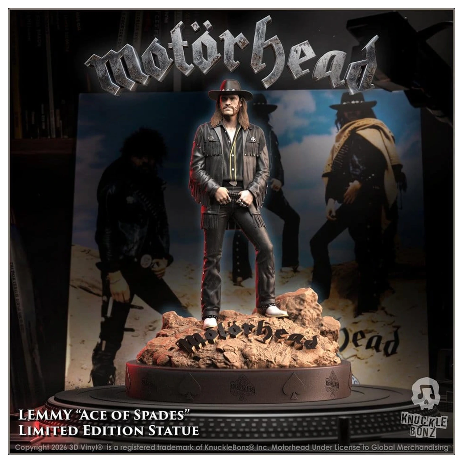 Motörhead Rock Iconz kip Lemmy IV Ace of Spades 20 cm fotografija proizvoda