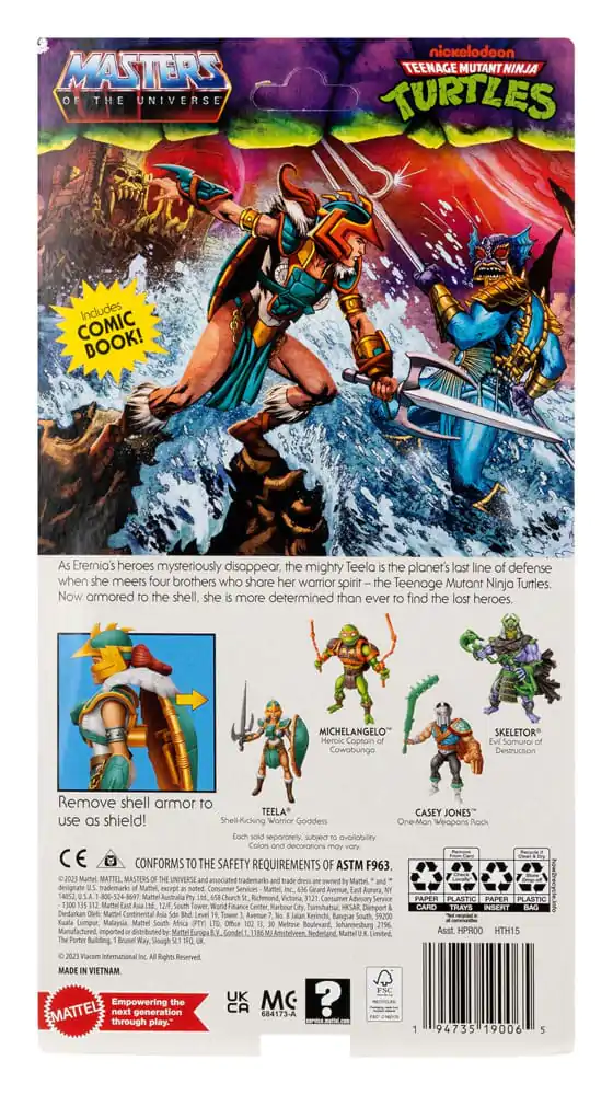 MOTU x TMNT: Turtles of Grayskull akcijska figura Teela 14 cm fotografija proizvoda