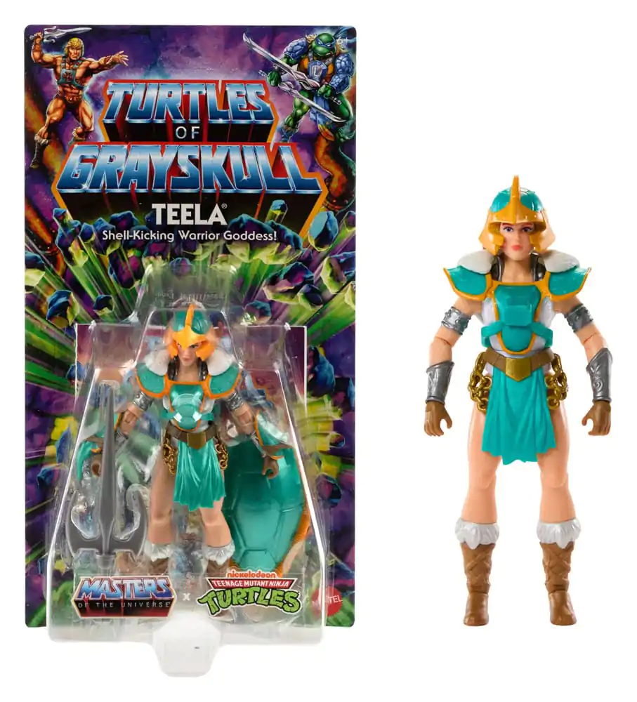 MOTU x TMNT: Turtles of Grayskull akcijska figura Teela 14 cm fotografija proizvoda