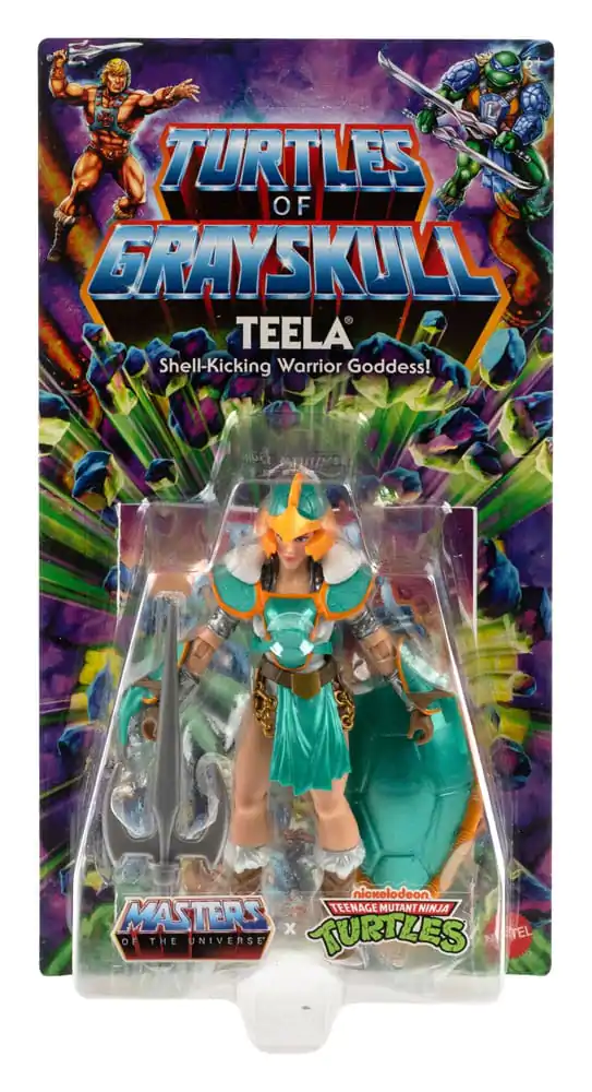 MOTU x TMNT: Turtles of Grayskull akcijska figura Teela 14 cm fotografija proizvoda