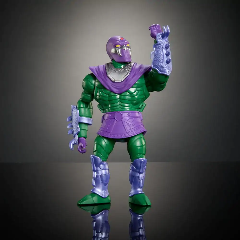 MOTU x TMNT: Turtles of Grayskull Deluxe akcijska figura King Hiss 14 cm fotografija proizvoda
