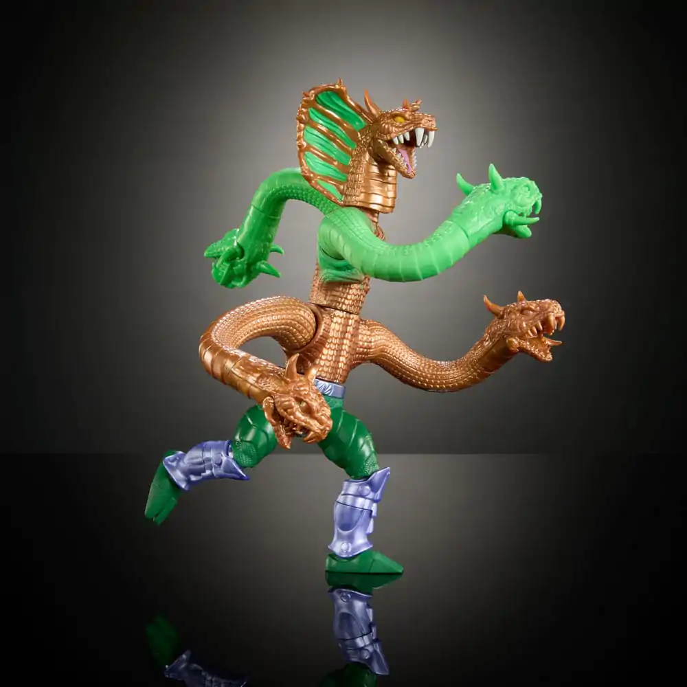 MOTU x TMNT: Turtles of Grayskull Deluxe akcijska figura King Hiss 14 cm fotografija proizvoda