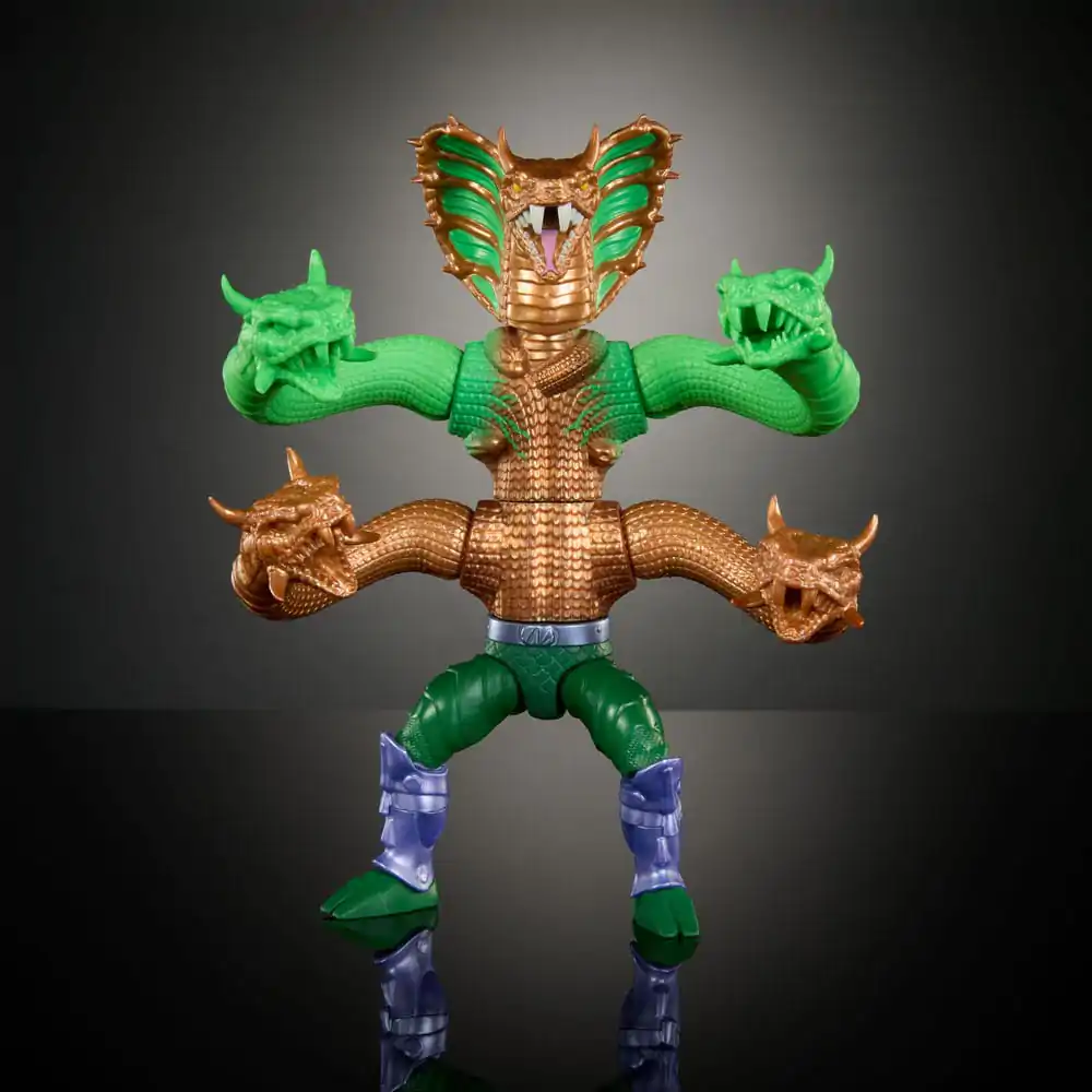 MOTU x TMNT: Turtles of Grayskull Deluxe akcijska figura King Hiss 14 cm fotografija proizvoda