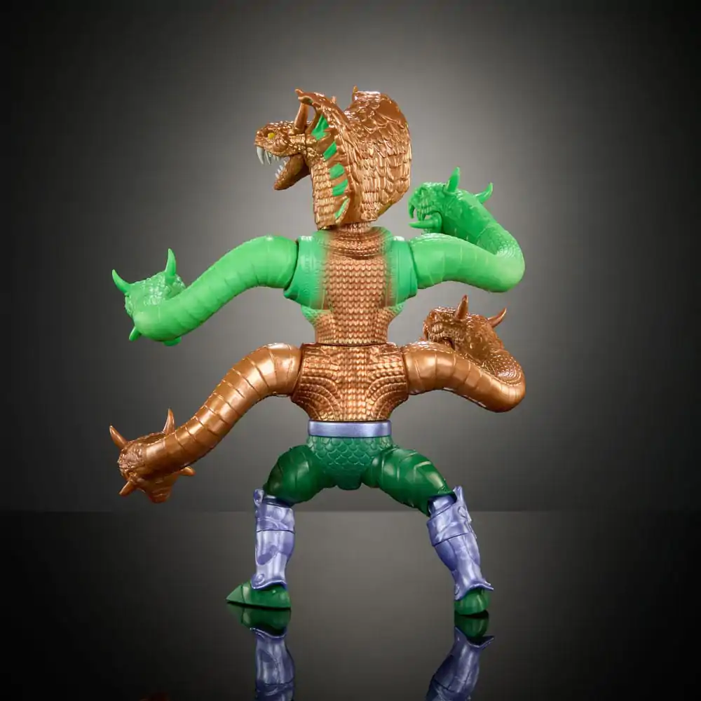 MOTU x TMNT: Turtles of Grayskull Deluxe akcijska figura King Hiss 14 cm fotografija proizvoda