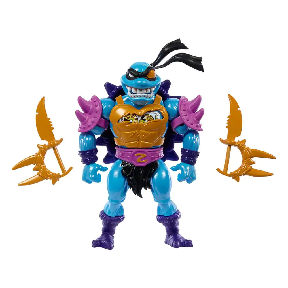 MOTU x TMNT: Turtles of Grayskull Deluxe akcijska figura Sla'ker 14 cm fotografija proizvoda