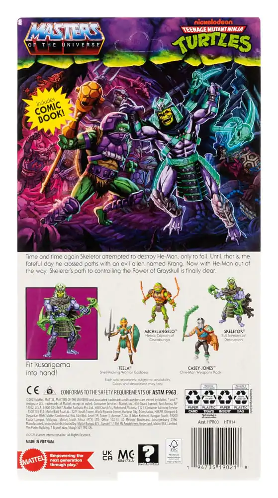 MOTU x TMNT: Turtles of Grayskull akcijska figura Skeletor 14 cm fotografija proizvoda