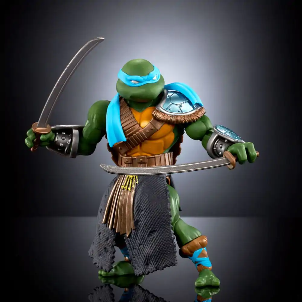 MOTU x TMNT: Turtles of Grayskull akcijska figura Stealth Armor Leonardo 14 cm fotografija proizvoda