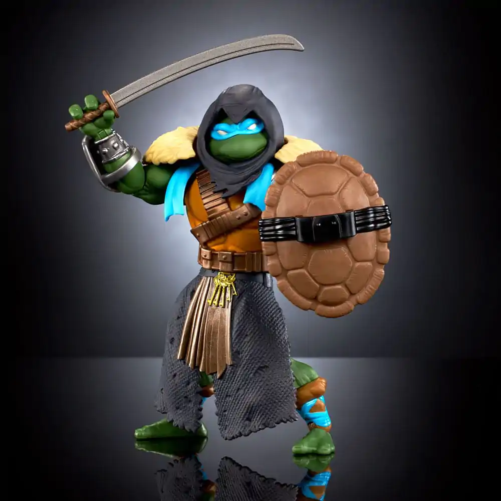 MOTU x TMNT: Turtles of Grayskull akcijska figura Stealth Armor Leonardo 14 cm fotografija proizvoda