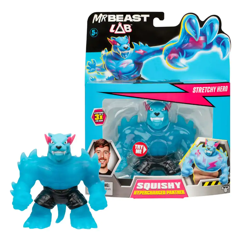 Mr. Beast Lab Goo Jit Zu Rastezljiva figura Hypercharged Panther 11 cm fotografija proizvoda